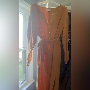 Never worn mustard colored dress